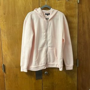 Sugarkiss pink zip up hoodie